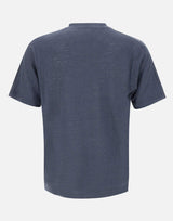 T-shirt in lino DK87123 BLU DIKTAT