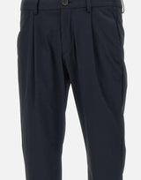 Pantaloni in twill mechanical stretch PT000015U 125319300 HERNO