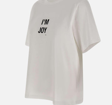 "White Im Joy t-shirt" 1425JTS007015A WHITE VICTORIA BECKHAM