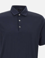 Polo in cotone DK87912 BLU DIKTAT