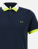 "Polo fluo multicolor" A35123 07 SUN68