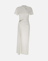 Abito in cotone stretch 25PJRO062CO0555 P100 RABANNE