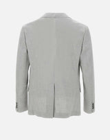 Blazer in cotone stretch L011 01898960 PAOLO PECORA