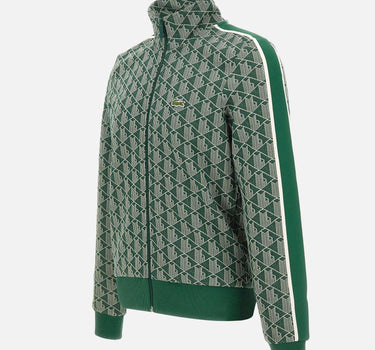 Felpa in jacquard con zip Paris SH1368 D1R LACOSTE