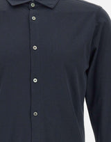 Camicia in cotone supima DK87109 BLU DIKTAT
