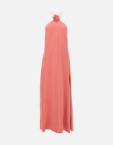 Abito in satin di viscosa QPJAR004 8042 KAOS