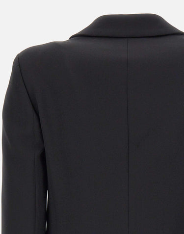 Blazer in crepe RI1CO016 0001 KAOS