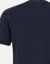 T-shirt in seta e cotone A010 F2006685 PAOLO PECORA