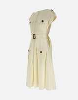 "Safari dress" 8304 003WHITE LES FILLES D'EVA