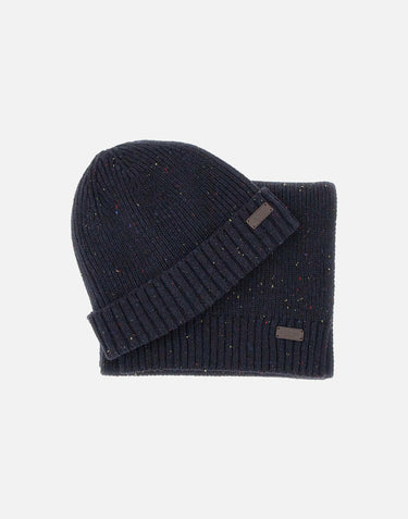 Gift set sciarpa e berretto in  lana MGS0047 MGSNY31 BARBOUR