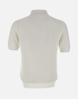 Polo in crepe di cotone PL1MC CR14P001 FILIPPO DE LAURENTIIS