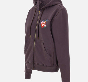 "Dragon fly floral embroidery full zip" WAW25JTP274 02 CASABLANCA