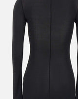 "Long dress in plain jersey" 25AJRO135VI0191 P001 RABANNE