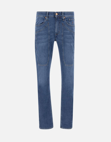 Jeans "John" in cotone JOHN001 DENI002D004 JECKERSON
