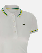 Polo in cotone stretch DF9599 FWI LACOSTE