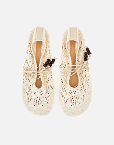 Ballerine "Rosemary crochet" S100656 02 ALOHAS