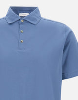 Polo in cotone Supima DK87102 INDACO DIKTAT