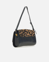 Borsa a spalla "Keira" in pelle BS11861 CAVPRCKLEONERO GIANNI CHIARINI