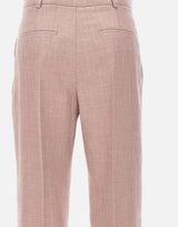 Pantaloni in lino, lana e seta K85PANG03 TES0K066161 ELEVENTY