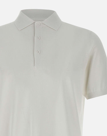 Polo in viscosa e cotone 10002606 001 KANGRA