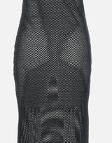 "Holistic mesh long dress" 225JRO625JS0119 9999 COURREGES