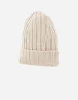 Cappello in cashmere 13165 15563999WHITE GRAN SASSO