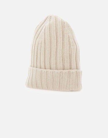 Cappello in cashmere 13165 15563999WHITE GRAN SASSO