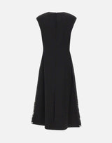 "Milena midi dress" 25031153 BLACK REBECCA VALLANCE