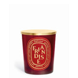 Candela classica con coperchio dorato "Friandise" 190gr 0DIP2XM24B190FRIAN 190GR DIPTYQUE