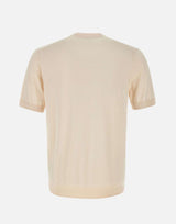 T-shirt in seta e cotone A010 F2001342 PAOLO PECORA