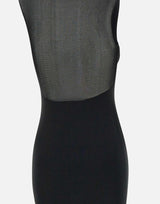 "Sheer knit maxi dress" 113706 100 ROTATE BIRGER CHRISTENSEN