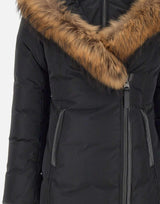 "KAY-F" cappotto KAYF BLACK MACKAGE