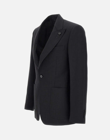 Blazer in fresco lana EQ6901E EQSK62408999 LARDINI