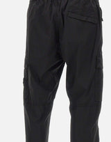 Pantaloni in raso di cotone biologico e lana 3100033S0014 V0029 STONE ISLAND