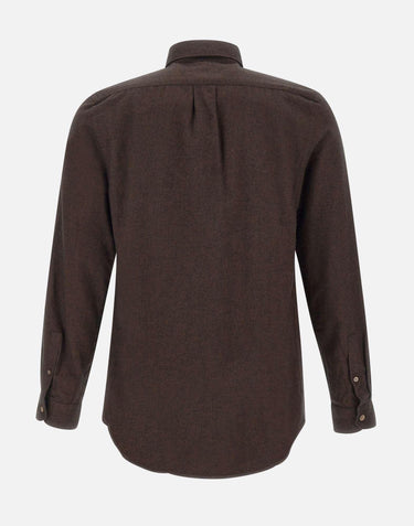 Camicia in twill di flanella M2R687UT22487 68 PS PAUL SMITH