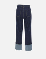 Jeans straight cropped UF5184D4925 77000 LIU-JO