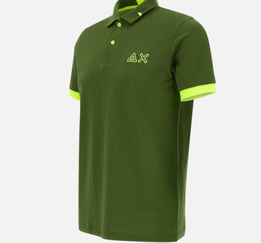 "Polo logo fluo" A35122 37 SUN68