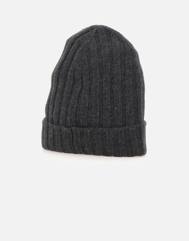 Cappello in cashmere 13165 15563999DKGREY GRAN SASSO