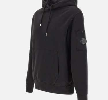 "Brushed Emerized Diagonal Fleece hooded" RFCMSS719A 006372G999 C.P. COMPANY