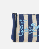 Pochette "Aline sponge" ALI0003 05310H6110 MC2 SAINT BARTH