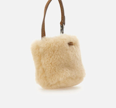 "Shearing drawstring pouch" FF011721 BEIGE MARGESHERWOOD