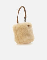 "Shearing drawstring pouch" FF011721 BEIGE MARGESHERWOOD