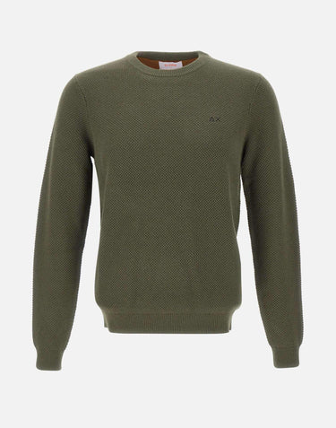 Maglia in cotone e lana K45126 74 SUN68