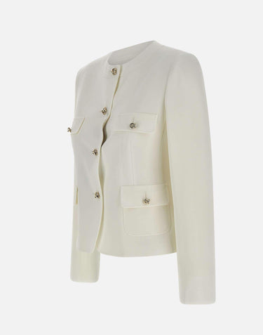 Giacca "Yana" in cady 2516041041600 009 MAX MARA STUDIO