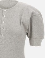 "Grey Marl sweater" 1425JTP006684A GREY VICTORIA BECKHAM