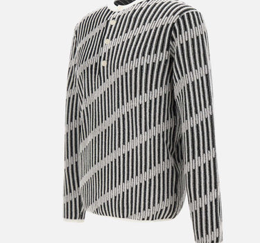 Maglia in lana e viscosa EM003517 AF19553FC005 EMPORIO ARMANI