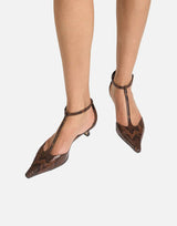 Scarpe con tacco "Liz" PU0596006003 MOKA AEYDE