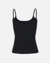 Top "Reedition" PERMDE012FI0001 BLACK COURREGES