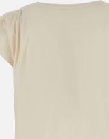 "Pleated t-shirt" in cotone CFWWTE0110 FRUT38558887 WOOLRICH