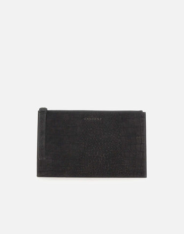 Pochette "Pocket cocco nabuk" SU0119NCO NERO ORCIANI